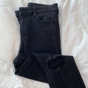American Eagle Next Level Stretch Black Jeans